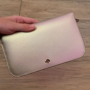 Kate Spade Rose Gold Clutch wallet